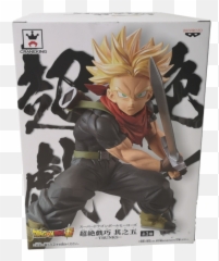 Super Dragon Ball Heroes Saiyan Future Trunks Transcendence Art 6 Figure - Trunks Dbz Statues Png,Future Trunks Png