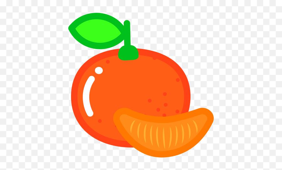 A Mandarin Orange Usb Icon - 512x512 Mandarin Orange Png,What Does The Usb Icon Look Like