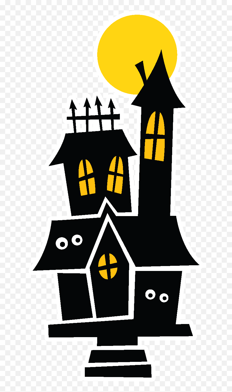 Hotel Transylvania House Clip Art - Png Download Full Size,Hotel Icon Haunted