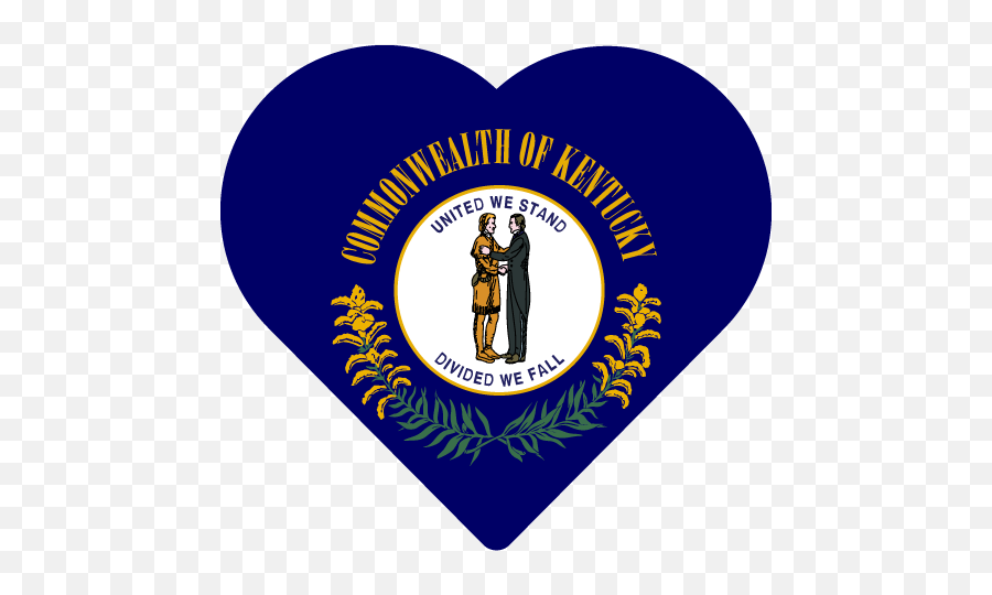 Vector Country Flag Of Kentucky - Heart Vector World Flags Kentucky Flag Png,Human Symbol Icon Vector