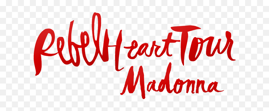 Madonna - Madonna Rebel Heart Tour Logo Png,Madonna Icon Live