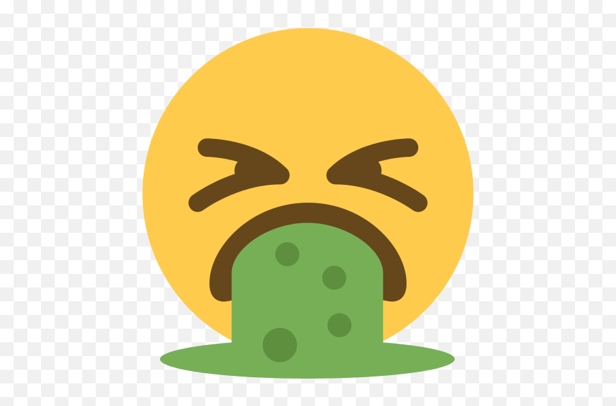 This Emoji Is Giving Shrek - Android Throw Up Emoji Png,Shrek Head Png