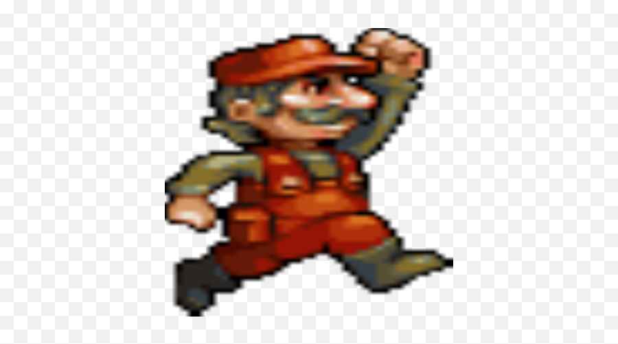 Hd 8 - Bit Mario Jump Roblox Png,Mario Jumping Png