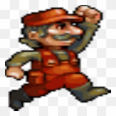 Hd 8 - bit mario jump Roblox png