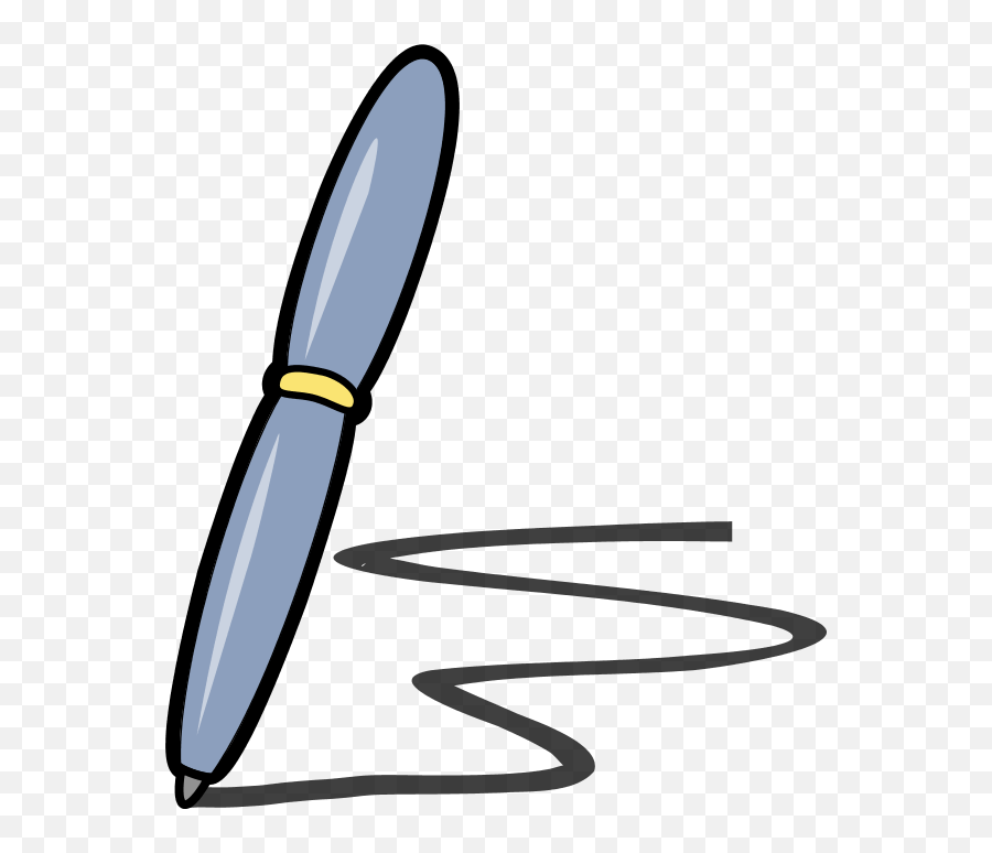 Book And Pen Clip Freeuse Library - Pen And Pencil Png,Pen Clipart Png