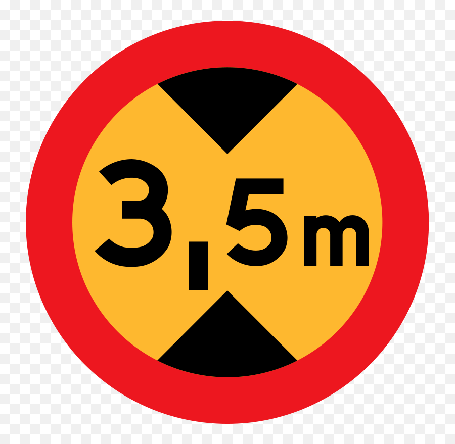Traffic Sign Road Computer Icons - Height Limit Sign Png Height Limit Sign Png,Traffic Light Icon In Computer