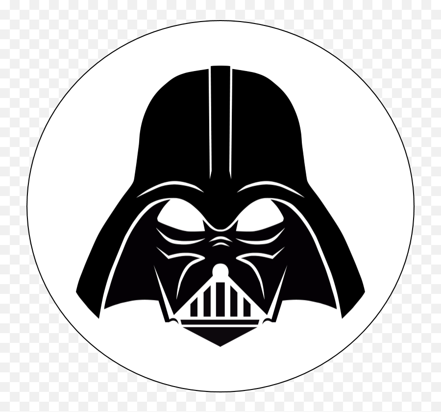 Anakin Skywalker Silhouette Star Wars Stormtrooper Stencil - Darth Vader Png,Lego Star Wars Character Icon