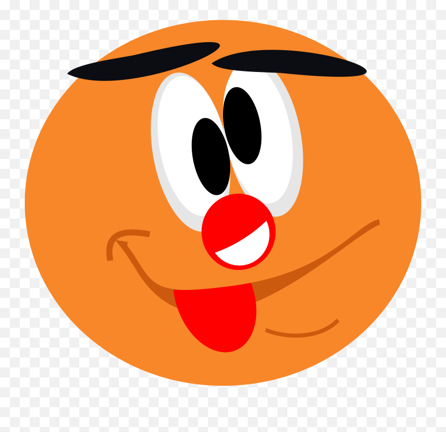 Henry The Smiley Clown Funny - Crazy Clip Art Free Png,Clown Emoji Png