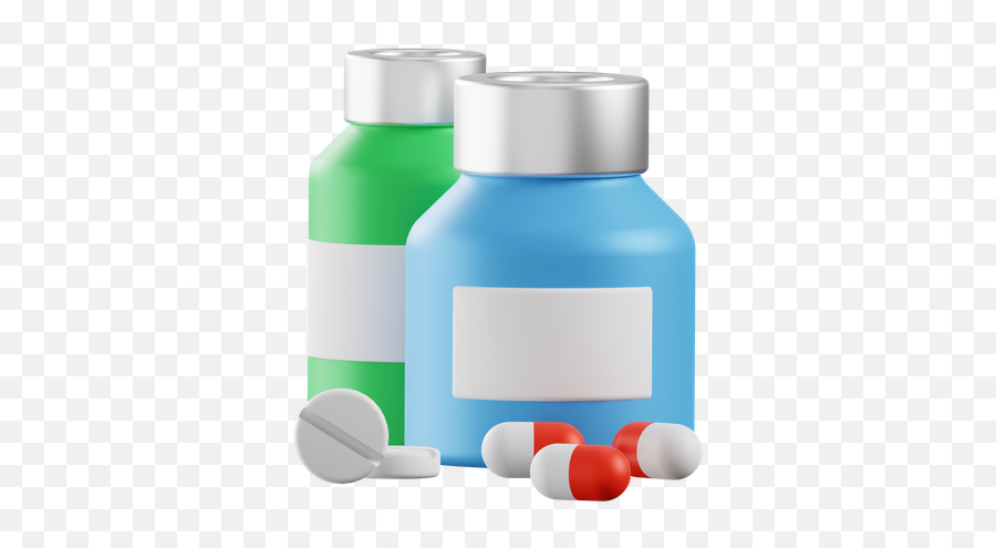 Medicine Bottle Icon - Download In Line Style Plastic Bottle Png,Prescription Bottle Icon