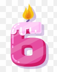 6 Number Png Photo - Flame,Number 6 Png