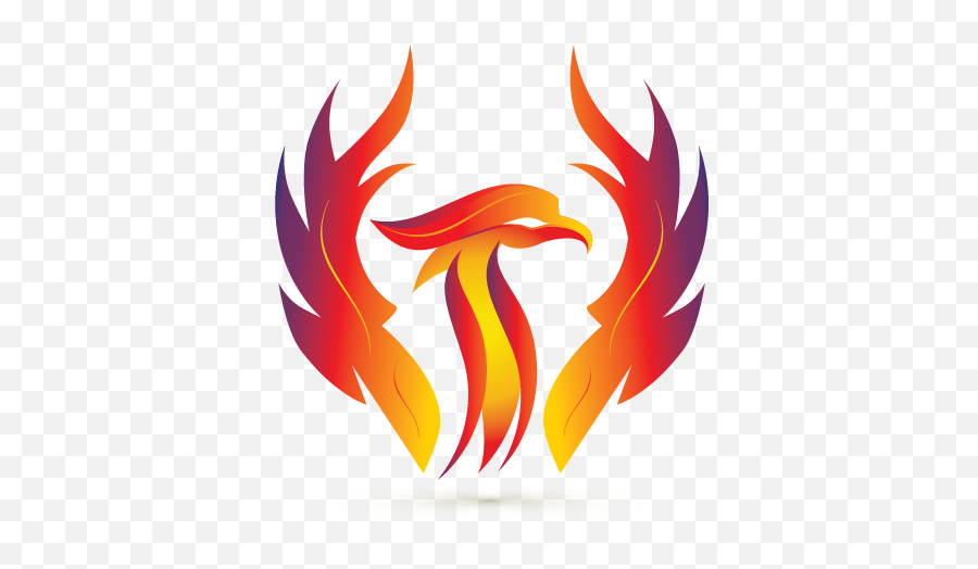 Firebird Logo Design Template - Illustration Png,Phoenix Logo Png
