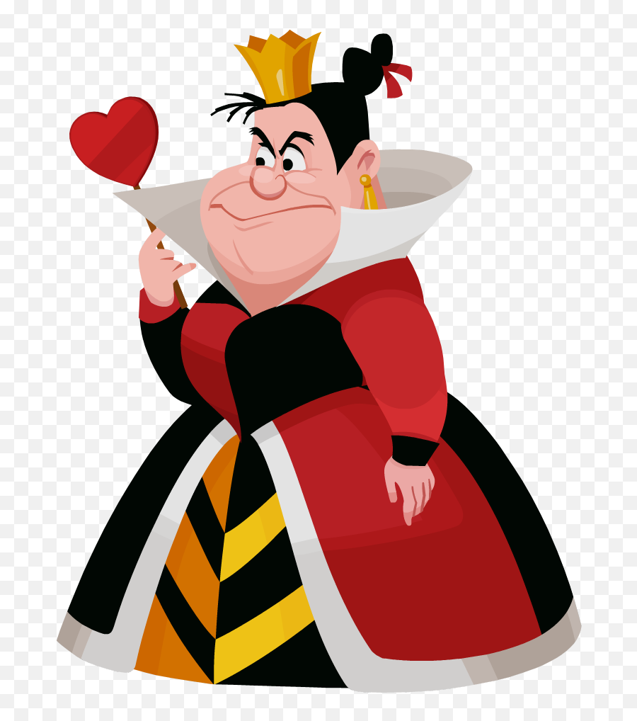 Index Of Kingdom Hearts Xartworkcharacterswonderland - Alice In Wonderland Queen Of Hearts Png,Alice In Wonderland Png