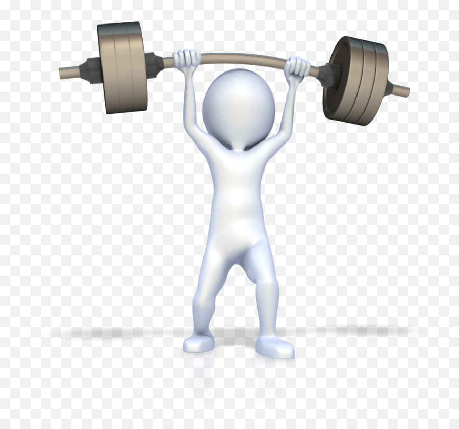 Strengths Png 4 Image - Figure Lifting Weights,Strengths Png