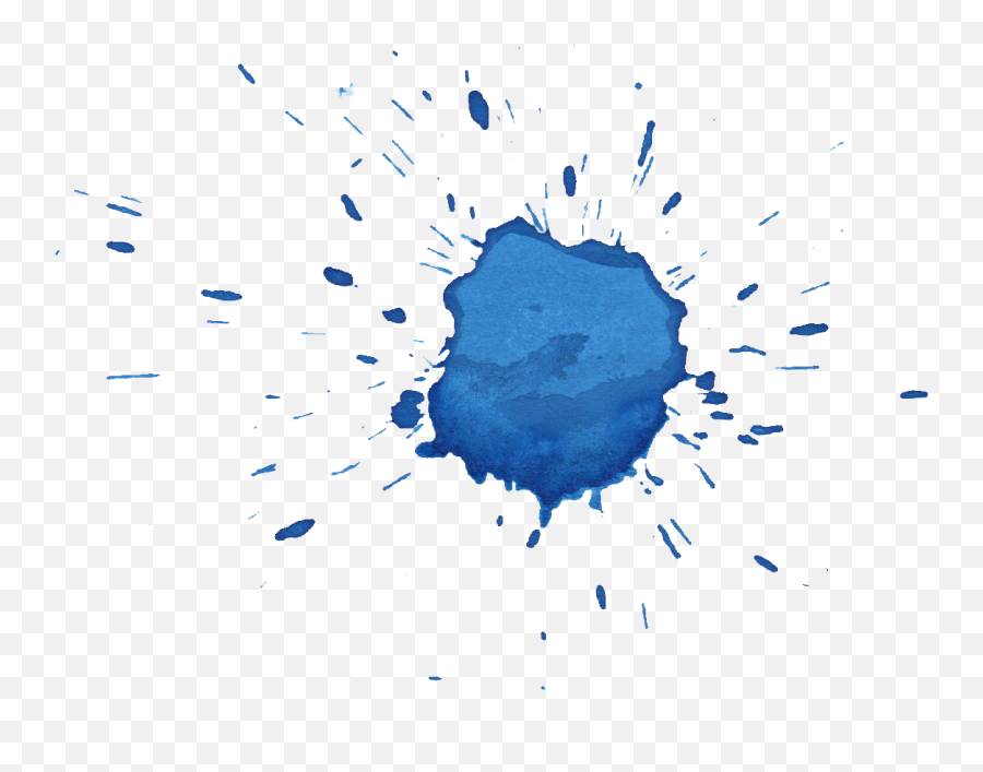 8 Blue Watercolor Drop Splash - Blue Watercolor Splash Png,Blue Splash Png