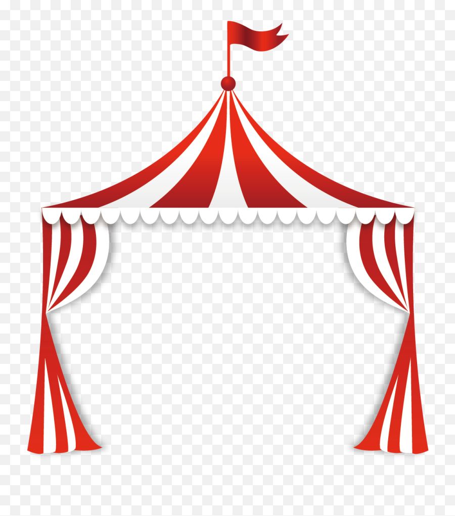 Circus Tent Png Free Photo Clipart - Border Circus Tent Clipart,Tent Png