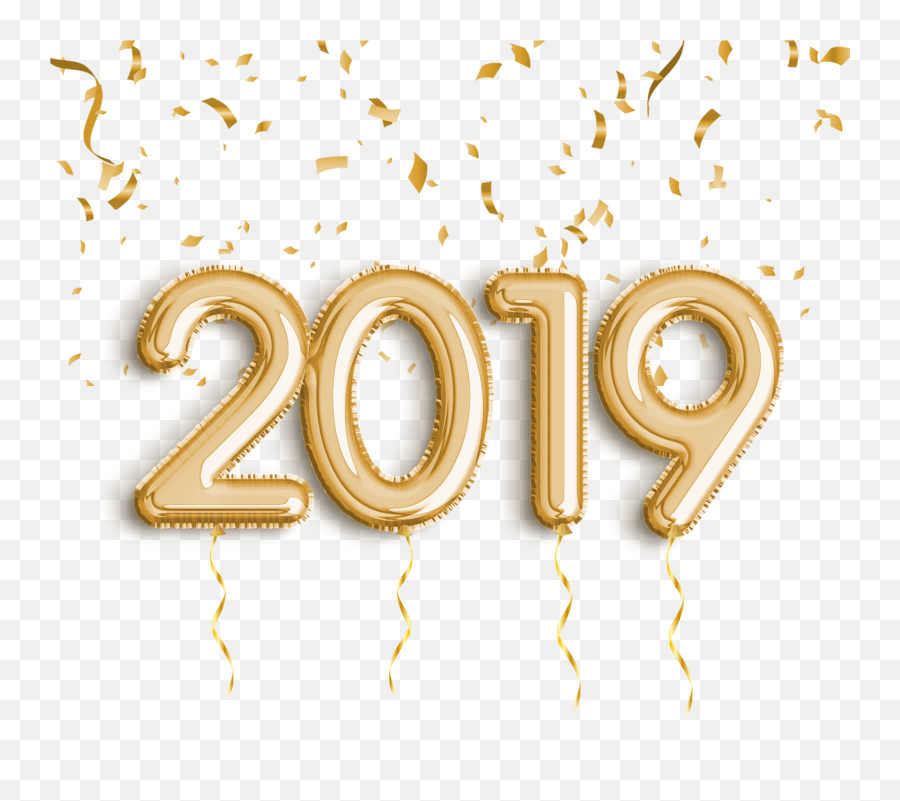 Happy New Year 2019 - Bonne Année 2019 Or Png,Happy New Year 2019 Png
