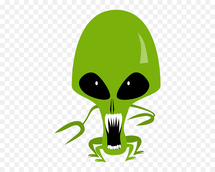 Vector Alien Transparent Background Picture 1258103 - Alien Clipart Scary Png,Alien Transparent Background