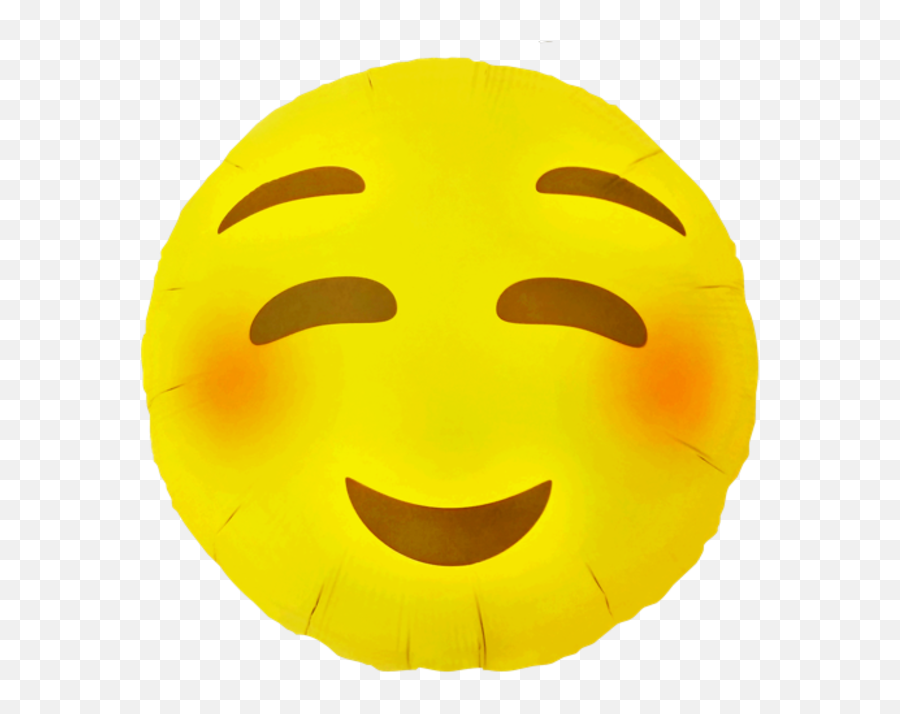 Download Emoji Blushing Pakket - Balloon Png,Blushing Emoji Png