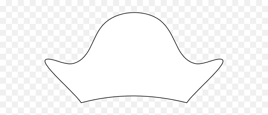 Blank Pirate Hat Template Full Size Png Download Seekpng - Pirate Hat Template A4,Pirate Hat Png