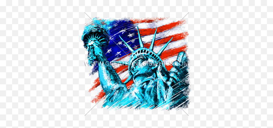 Statue Of Liberty Production Ready Artwork For T - Shirt Art Statue Of Liberty Png,Statue Of Liberty Transparent Background