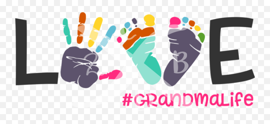 Grandmalife U2014 2 Crazy B Designs Vinyl Png Grandma