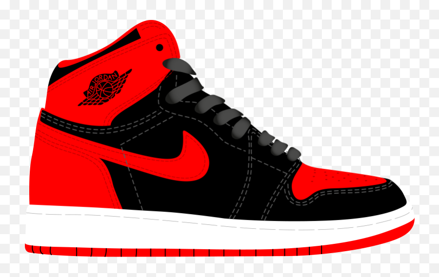 Jordan Shoes Clipart Png - Clipart Nike Shoes Png,Cartoon Shoes Png