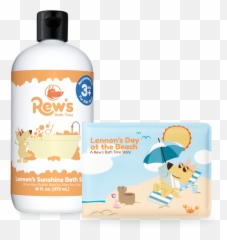 Lennonu0027s Sunshine Bath Suds With Childrenu0027s Book U2014 Rewu0027s Time - Bubble Bath Png,Aloe Png