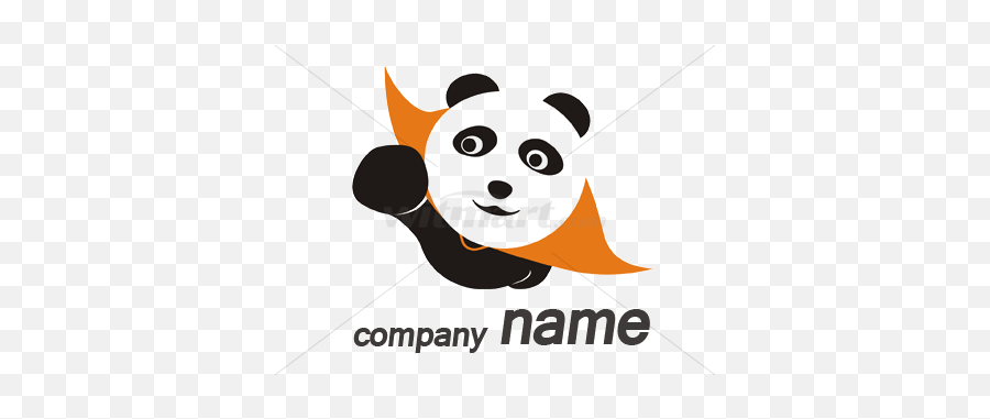Panda Superman Logo By Snlk - Readymade Logo Design Cartoon Png,Superman Logo Images