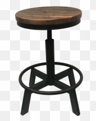 18 - Wheeler Floor Board Swivel Counter Stool End Table Png,18 Wheeler Png