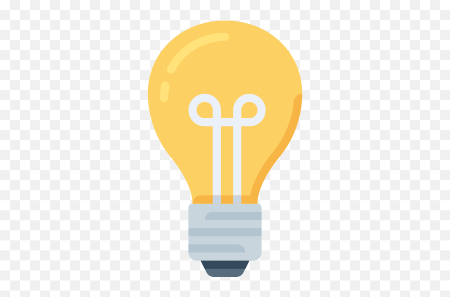 Light Bulb Idea Png Icon 105 - Png Repo Free Png Icons Illustration,Lightbulb Transparent Background