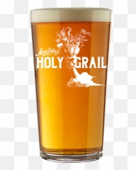 Holy Grail Conical Pint Glass - Python And The png