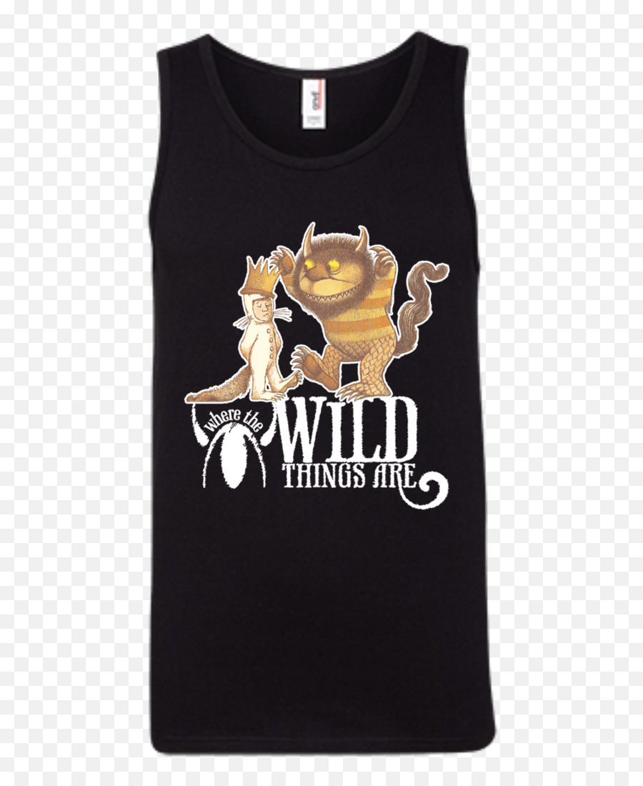 Where The Wild Things Are 1 100 Ringspun Cotton Tank Top Png