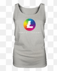 Whatu0027s Litecoin Ladies Tank - Top Png,Litecoin Png