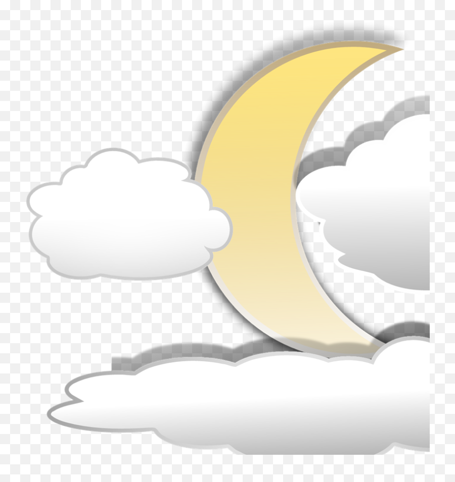 Download Moon Clipart Hd Png - Moon Clipart,Clouds Png Cartoon