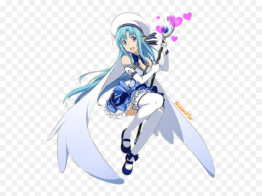 Asuna Png - Asuna Clipart Design Sao Magical Girls,Asuna Transparent
