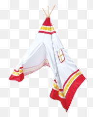 Hape Teepee Tent - Hape Hape4307 Teepee Tentred Full Tenda Indiani Bambini Png,Teepee Png