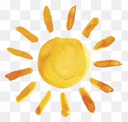 Download 2019 Summer Conference Expo - Watercolor Sun Clipart Png,Summer Sun Png
