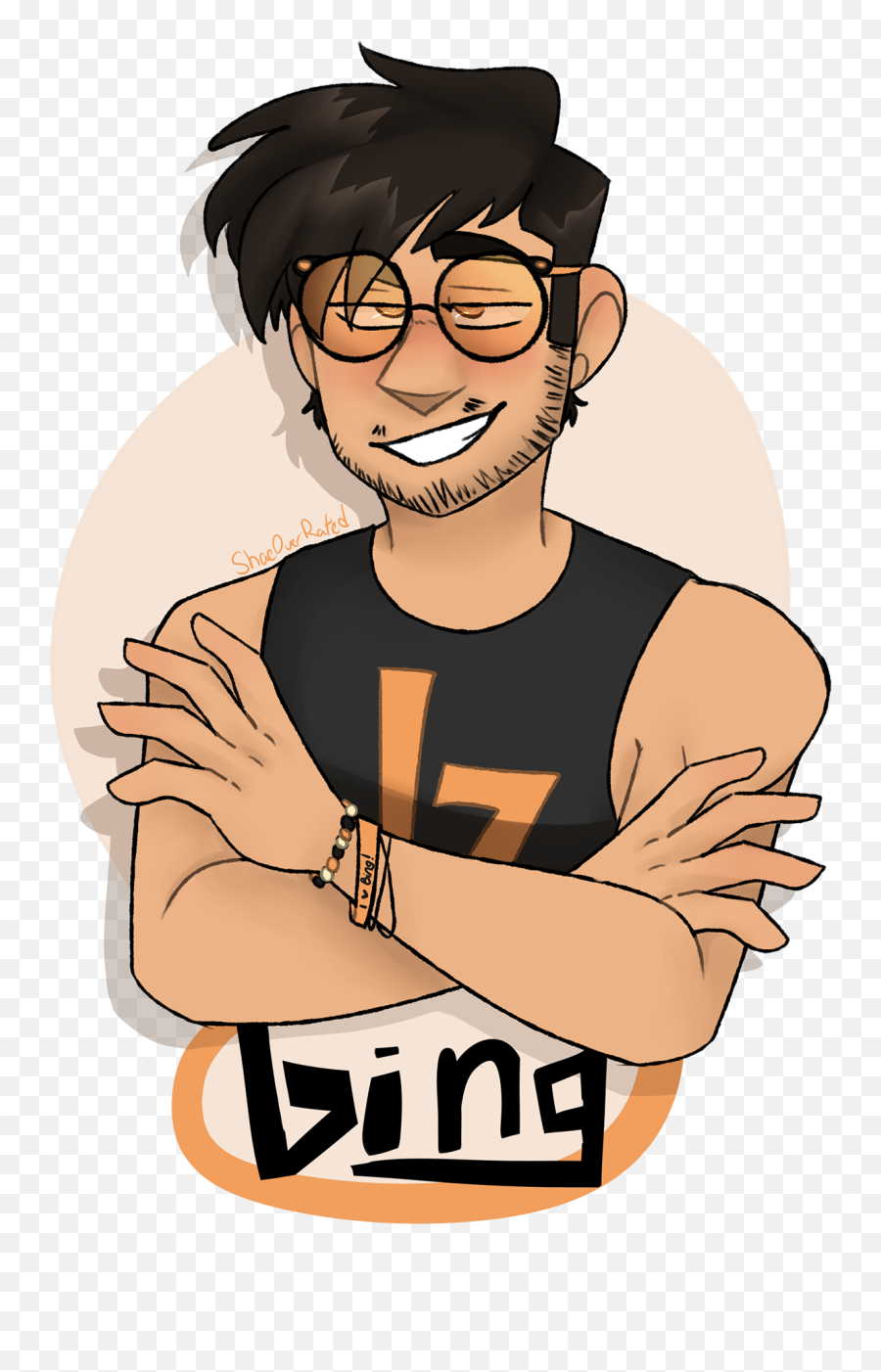 Shae Skelton - Bing Fan Art Markiplier Png,Markiplier Png