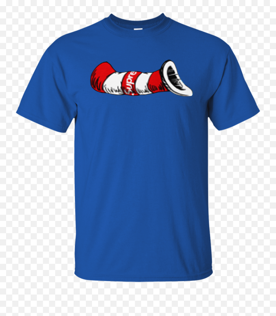 Supreme Cat In The Hat Shirt - Goodyear T Shirts Full Size Png,Supreme Hat Png