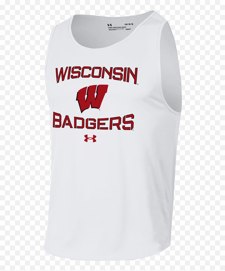 Under Armour Wi Badgers Tech Tank White University Book - Sleeveless Png,Under Armour Logo Png