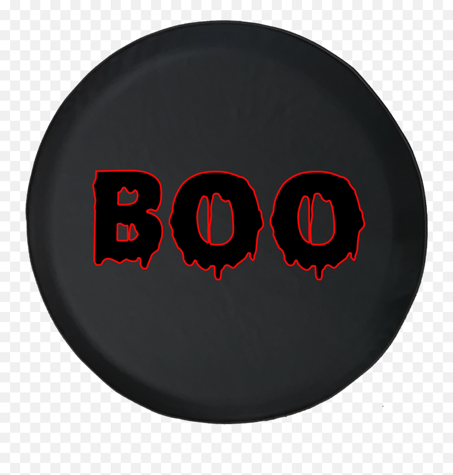 Boo Dripping Blood Spooky Scary Halloween Haunted Trick Or Treat Jeep Camper Spare Tire Cover Custom Sizecolorink - Mlw103 Dot Png,Dripping Blood Transparent