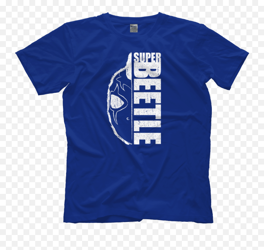 Super Beetle Half - Short Sleeve Png,Blue Beetle Logo