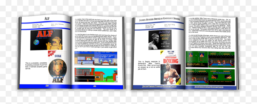 Book - James Buster Douglas Png,Sega Master System Logo