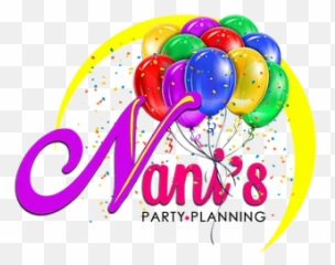 Nanis Party Partying - Balloon Drawing With Color Png,Nani Png