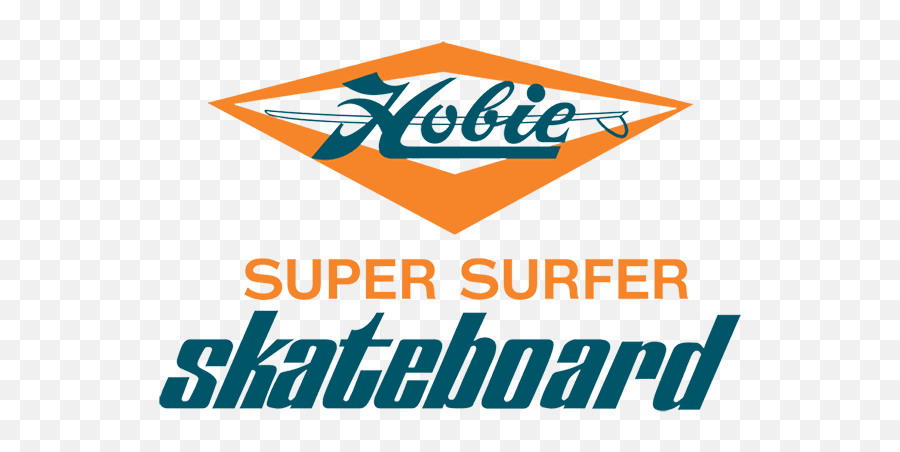 Super Surfer Skateboard Hobie - Hobie Skateboards Png,Surfing Brand Logo