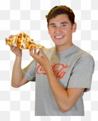 Eating Pizza Png 2 Image - Guy Eating Pizza Png,Eating Png