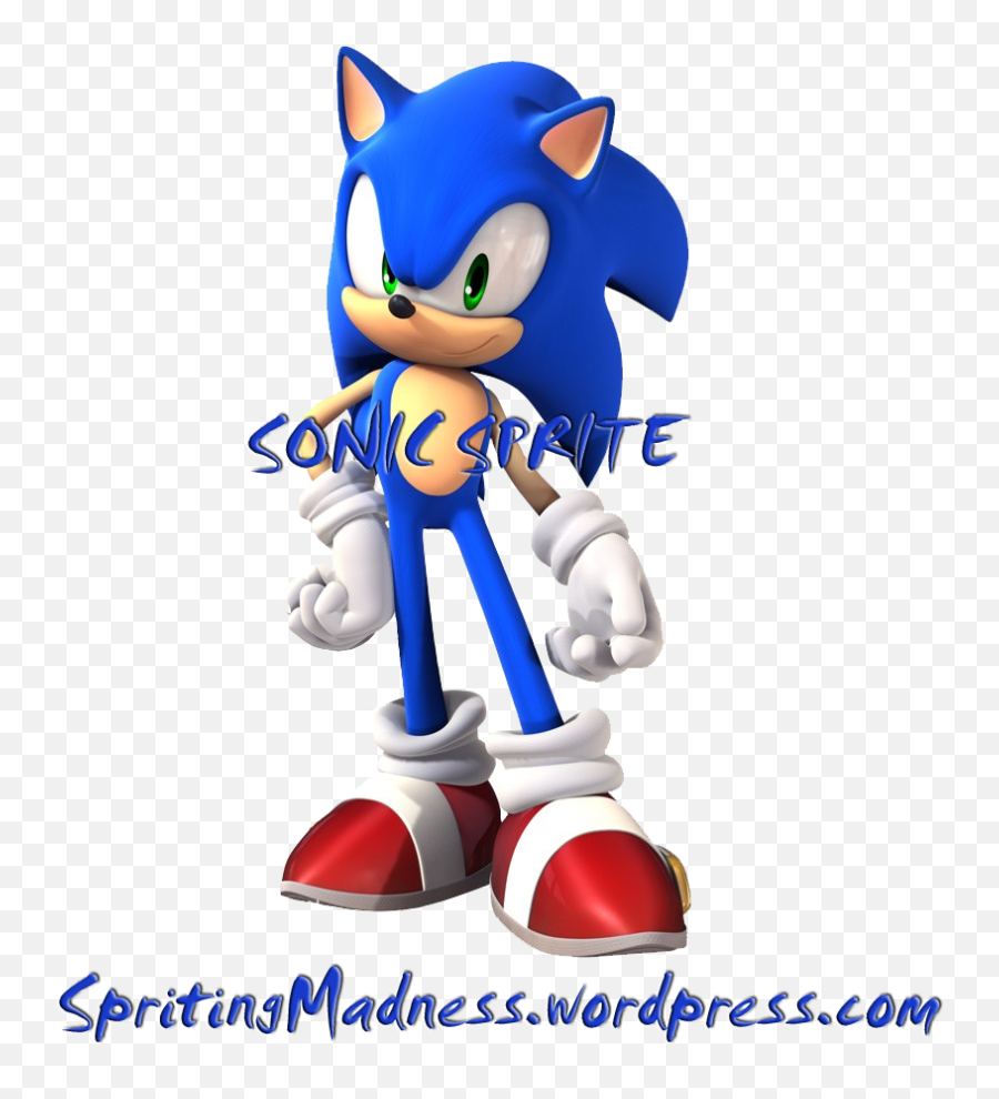 Download Hd Sonic Unleashed - Pose Sonic The Hedgehog Super Mario I Sonic Png,Sonic Unleashed Logo
