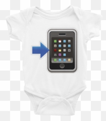 Download Emoji Baby Short Sleeve One Piece - Mobile Phone Iphone png