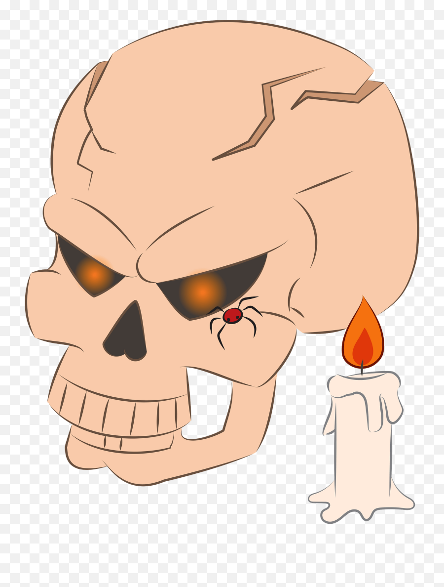 Evil Skull Clipart Free Download Transparent Png Creazilla - Fictional Character,Skull Transparent Png