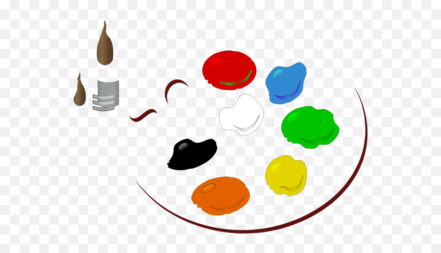 Paint Brush Png Svg Clip Art For Web - Download Clip Art Paleta De Tintas Png,Paint Brush Icon Png